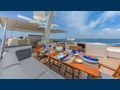 ARIADNE Breaux Bay Craft 37m Luxury Crewed Motor Yacht Alfresco Dining