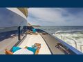 ARIADNE Breaux Bay Craft 37m Luxury Crewed Motor Yacht Cockpit Sunbathing