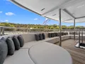ALFA MARIO Custom 52m - outdoor saloon seating area ALFA MARIO Custom 52m - outdoor saloon seating area