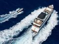 ACCAMA DELTA Azimut 100 Jumbo - cruising aerial shot ACCAMA DELTA Azimut 100 Jumbo - cruising aerial shot