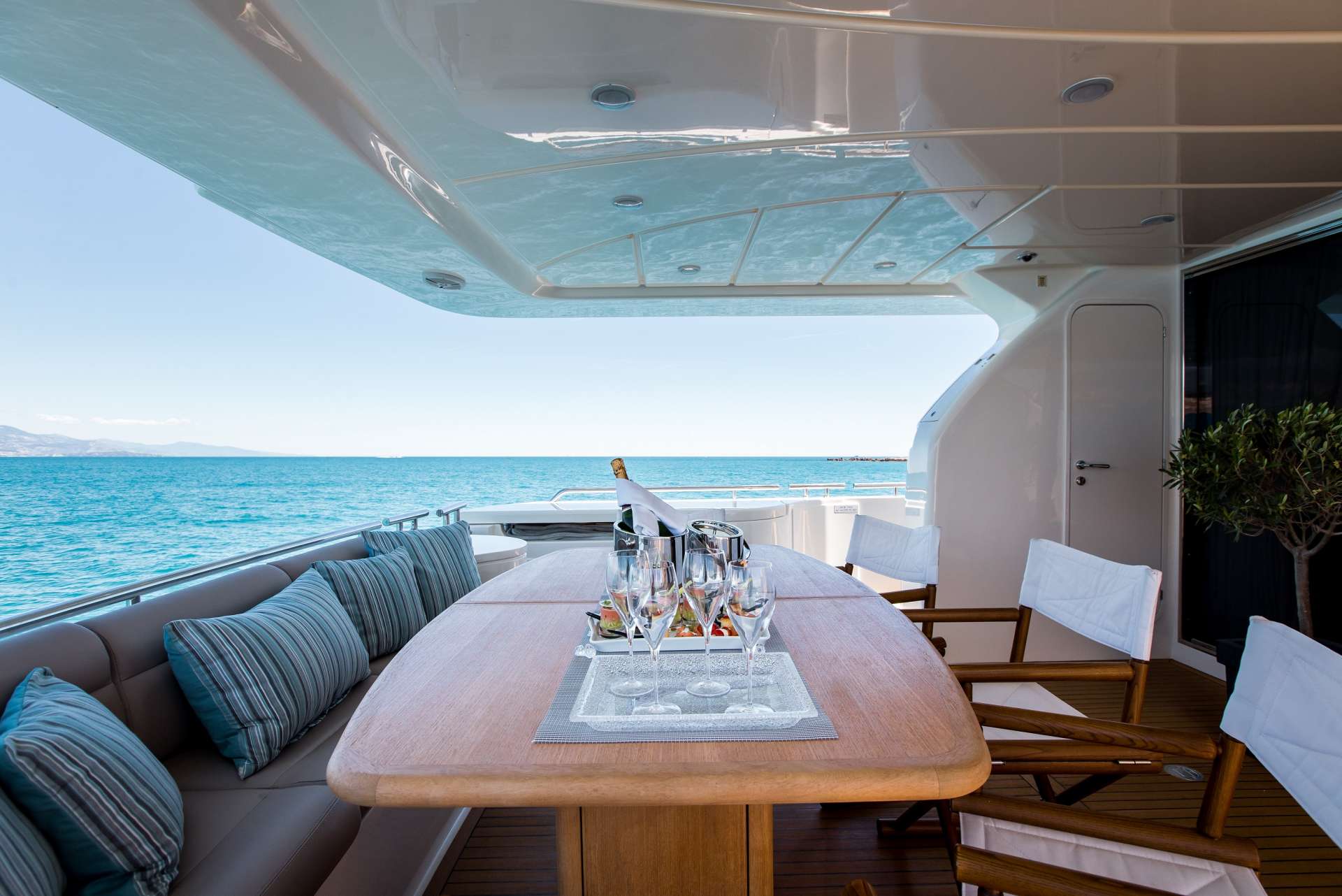 Charter Yacht PIOLA - Ferretti 830 - 4 Cabins - Athens - Mykonos - Paros - Cyclades - Aegean - Greece
