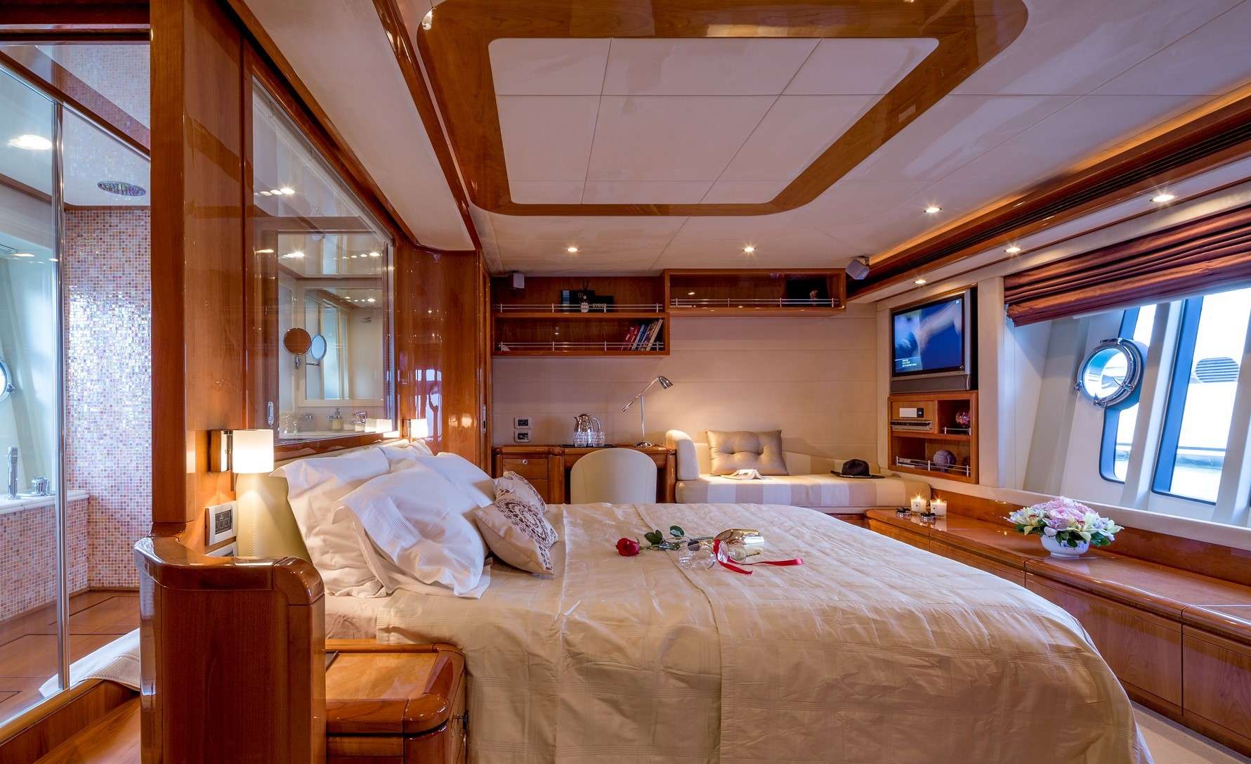 Charter Yacht PIOLA - Ferretti 830 - 4 Cabins - Athens - Mykonos - Paros - Cyclades - Aegean - Greece