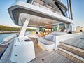 ADRIATIC DRAGON Lagoon 77 - aft deck ADRIATIC DRAGON Lagoon 77 - aft deck