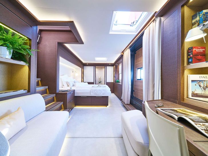 ADRIATIC DRAGON Lagoon 77 - master cabin ADRIATIC DRAGON Lagoon 77 - master cabin