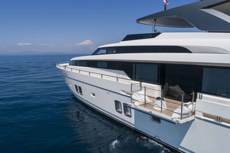 Charter Yacht DINAIA - Sanlorenzo 105 - 5 Cabins - Athens - Mykonos - Zakynthos