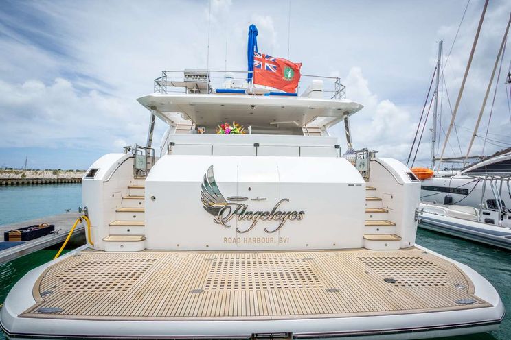 Charter Yacht ANGELEYES - Horizon FD85 - 5 Cabins - Tortola - Anegada - Virgin Gorda