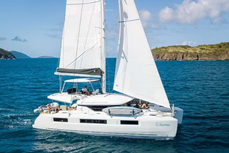 Charter Yacht KARMA - Lagoon 50 - 4 Cabins - Tortola - Anegada - Virgin Gorda - BVI - Caribbean