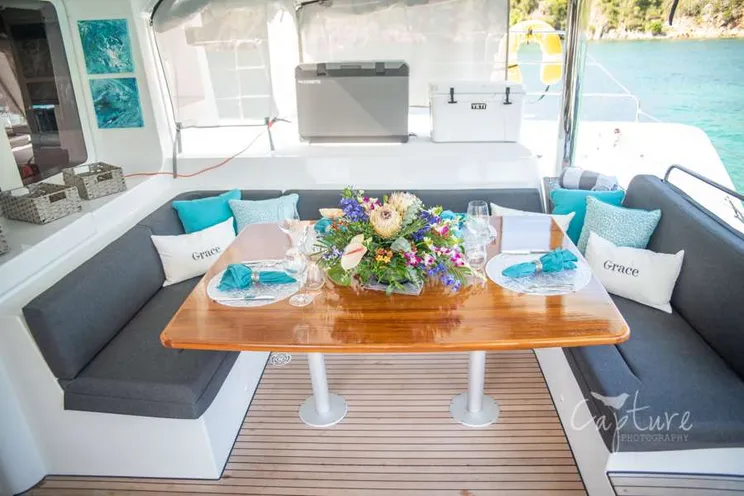 Charter Yacht GRACE - Lagoon 52 - 4 Cabins - Tortola - Anegada - Virgin Gorda - BVI - Caribbean