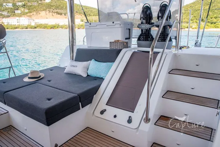 Charter Yacht GRACE - Lagoon 52 - 4 Cabins - Tortola - Anegada - Virgin Gorda - BVI - Caribbean