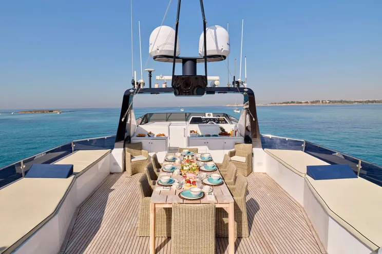 Charter Yacht LADY RINA - Baglietto 120 - 6 Cabins - Athens - Mykonos - Paros - Cyclades - Aegean - Greece