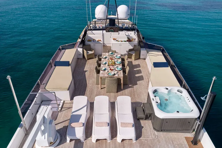 Charter Yacht LADY RINA - Baglietto 120 - 6 Cabins - Athens - Mykonos - Paros - Cyclades - Aegean - Greece