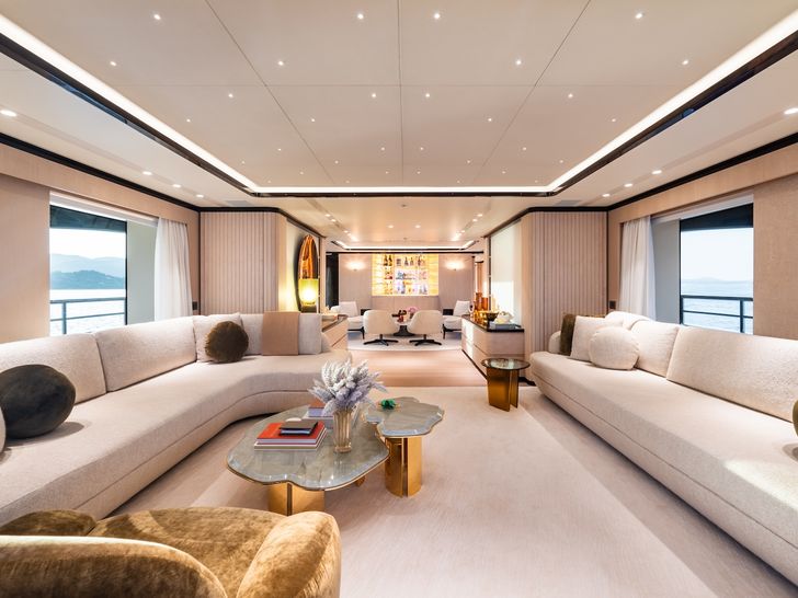 NOCTURNE Benetti B.Now 50m - main saloon NOCTURNE Benetti B.Now 50m - main saloon