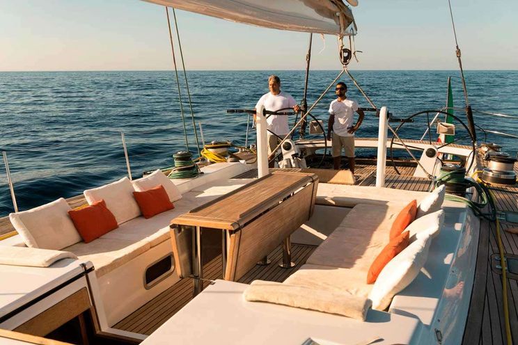 Charter Yacht LOGICA - Compositeworks 27 m - Genoa - Naples - Sicily - Riviera - Corsica - Sardinia