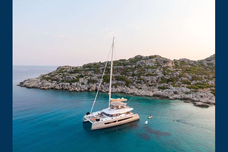 Charter Yacht SERENISSIMA - Fountaine Pajot Alegria 67 - 5 Cabins – Athens – Mykonos – Santorini - Ios