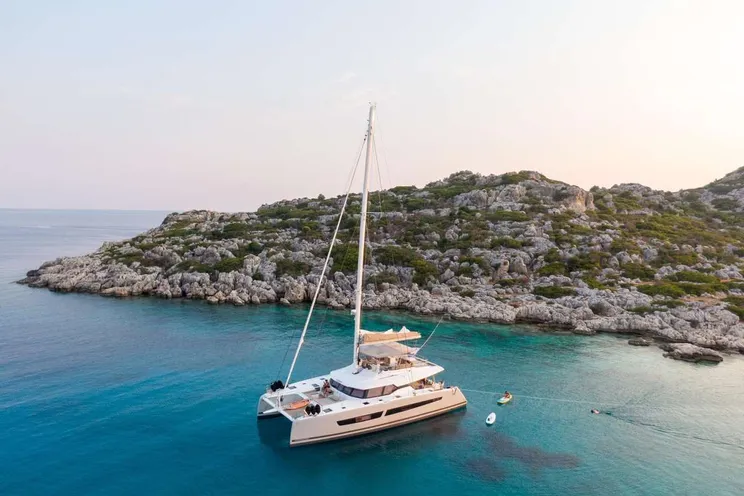 Charter Yacht SERENISSIMA - Fountaine Pajot Alegria 67 - 5 Cabins – Athens – Mykonos – Santorini - Ios