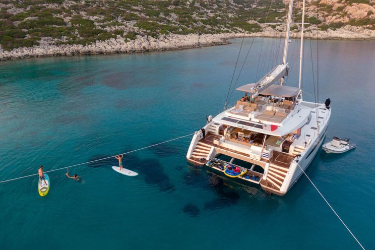 Charter Yacht SERENISSIMA - Fountaine Pajot Alegria 67 - 5 Cabins – Athens – Mykonos – Santorini - Ios