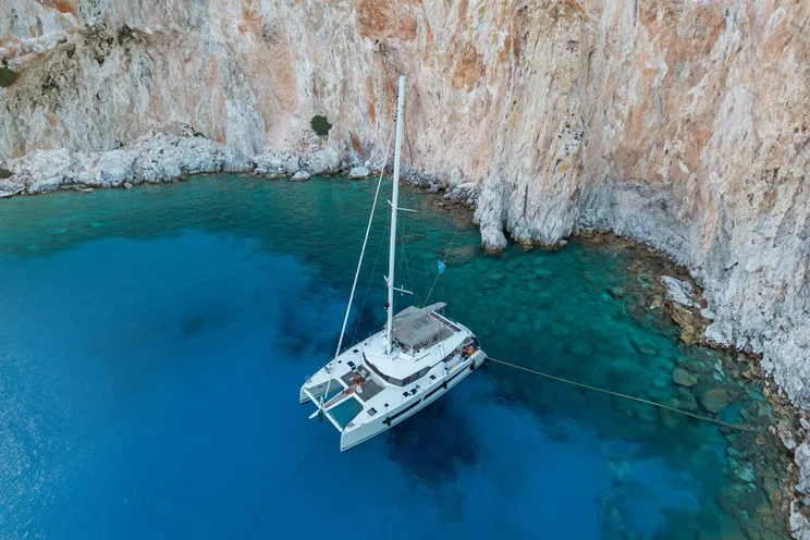 Charter Yacht SERENISSIMA - Fountaine Pajot Alegria 67 - 5 Cabins – Athens – Mykonos – Santorini - Ios
