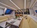 ODYSSEY Nautitech 46 - indoor dining area ODYSSEY Nautitech 46 - indoor dining area