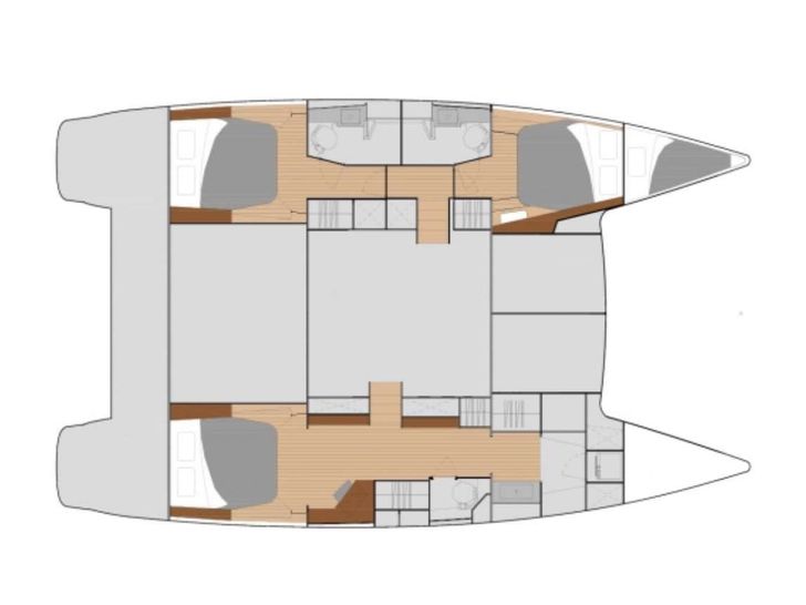 Yacht layout