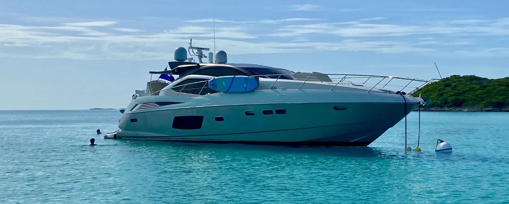 Charter Yacht ALMA - Sunseeker 66 - 2 Cabins - Nassau - Exumas -Bahamas