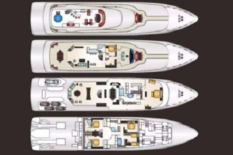 Charter Yacht AT LAST - Heesen 145 - 5 Cabins - 2017 - Nassau - Staniel Cay - Exumas