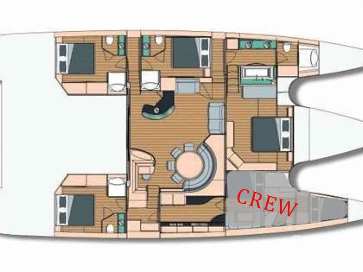 Yacht layout