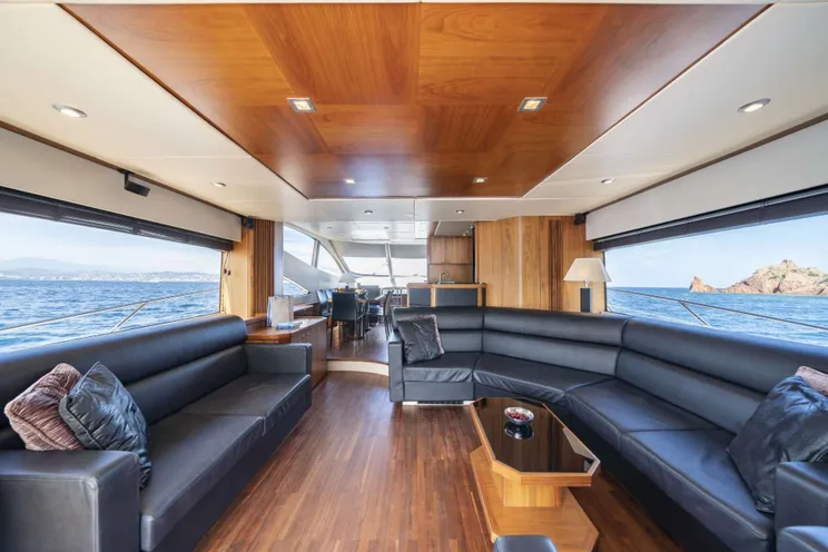 Charter Yacht LAZY P - Sunseeker Manhattan 70 - 4 Cabins - Cannes - Monaco - St Tropez - Portofino