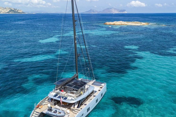 Charter Yacht E SUPERCAT - Sunreef 71 - 4 Cabins - Olbia - Porto Cervo - Leeward Islands - Virgin Islands