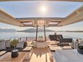 CHRISTAL MIO Fountaine Pajot Power 67 - flybridge CHRISTAL MIO Fountaine Pajot Power 67 - flybridge