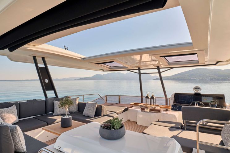 Charter Yacht CHRISTAL MIO - Fountaine Pajot Power 67 - 5 Cabins - Athens - Mykonos - Paros - Cyclades - Greece