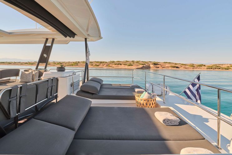 Charter Yacht CHRISTAL MIO - Fountaine Pajot Power 67 - 5 Cabins - Athens - Mykonos - Paros - Cyclades - Greece