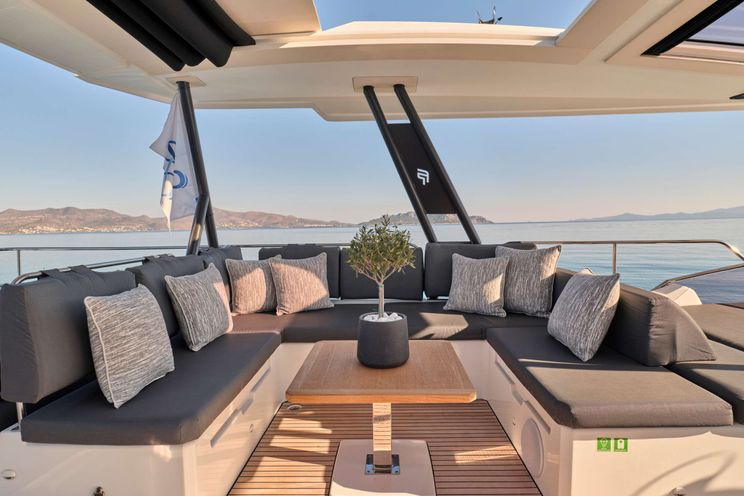 Charter Yacht CHRISTAL MIO - Fountaine Pajot Power 67 - 5 Cabins - Athens - Mykonos - Paros - Cyclades - Greece