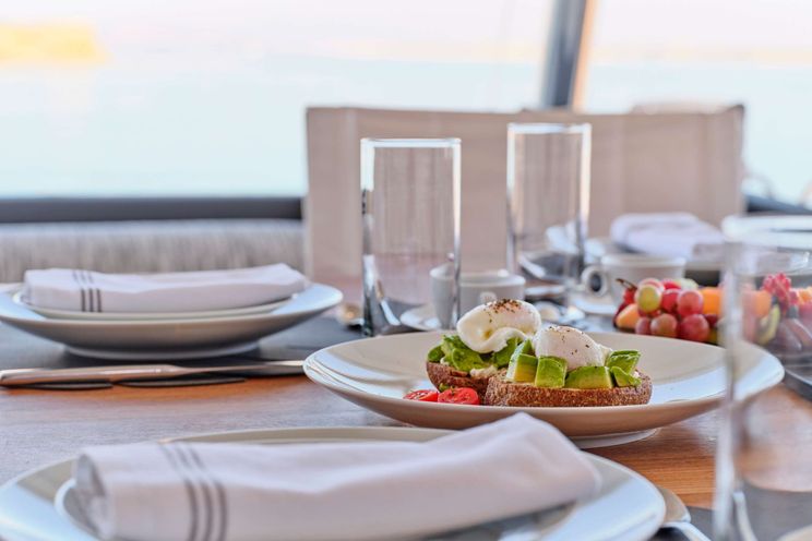 Charter Yacht CHRISTAL MIO - Fountaine Pajot Power 67 - 5 Cabins - Athens - Mykonos - Paros - Cyclades - Greece