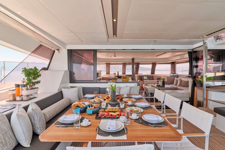 Charter Yacht CHRISTAL MIO - Fountaine Pajot Power 67 - 5 Cabins - Athens - Mykonos - Paros - Cyclades - Greece