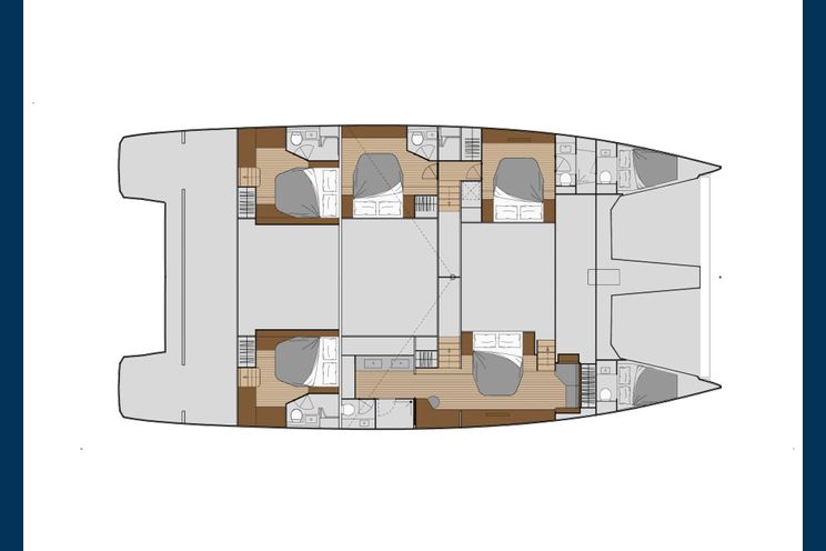 Layout for CHRISTAL MIO - yacht layout