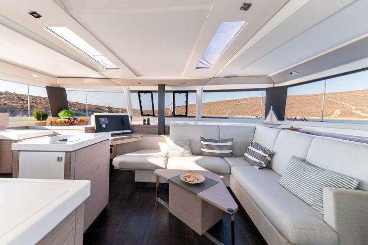 Charter Yacht WHITE CORAL - Fountaine Pajot Saona 47 - 5 cabins - Athens - Paros - Mykonos