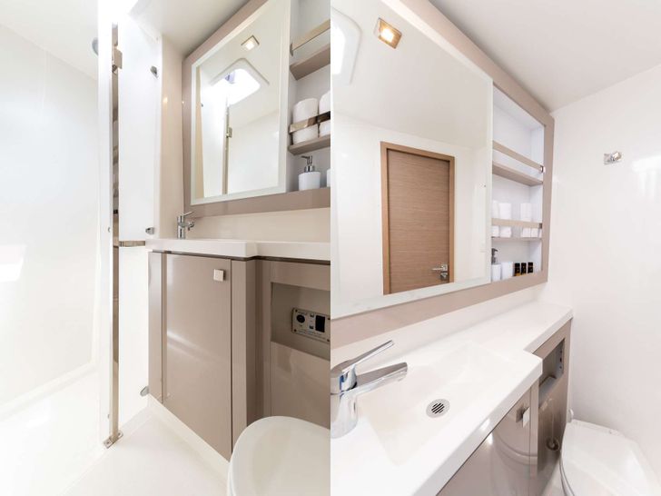 WHITE CORAL - double cabin en suite bathroom WHITE CORAL - double cabin en suite bathroom