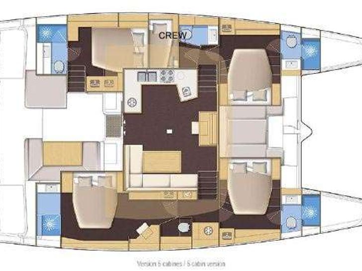 Yacht layout