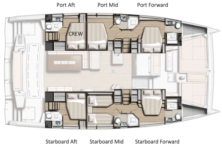 Layout for Yacht layout