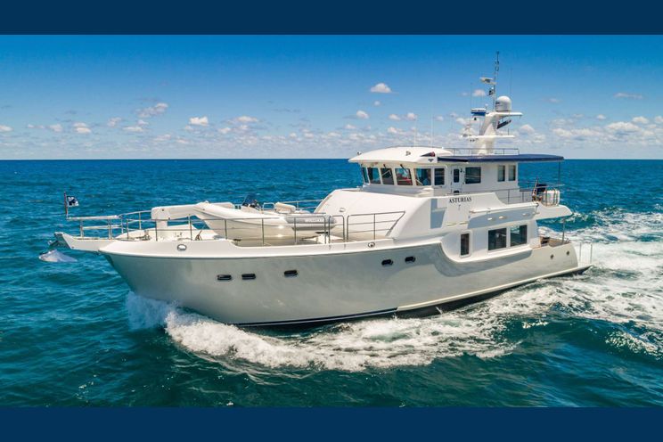 Charter Yacht ASTURIAS - Nordhavn 63 - 3 Cabins - Charleston - St. Thomas - Bahamas