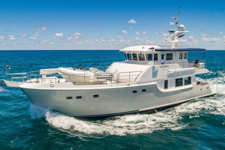Charter Yacht ASTURIAS - Nordhavn 63 - 3 Cabins - Charleston - St. Thomas - Bahamas
