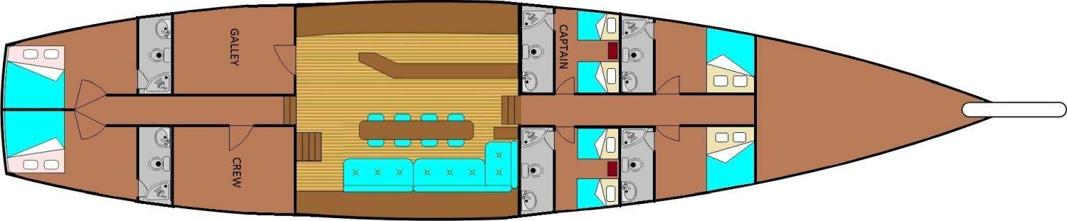 Layout for Yacht layout