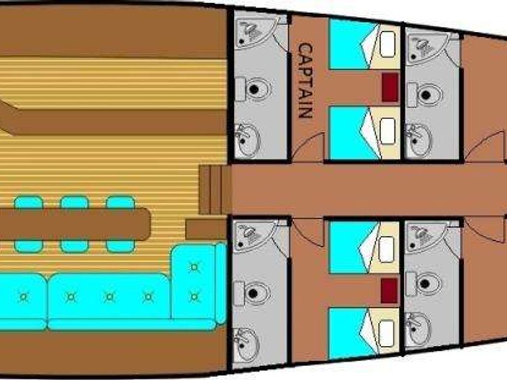 Yacht layout Yacht layout