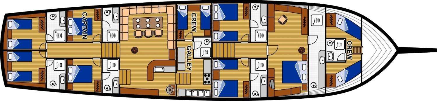 Layout for Yacht layout