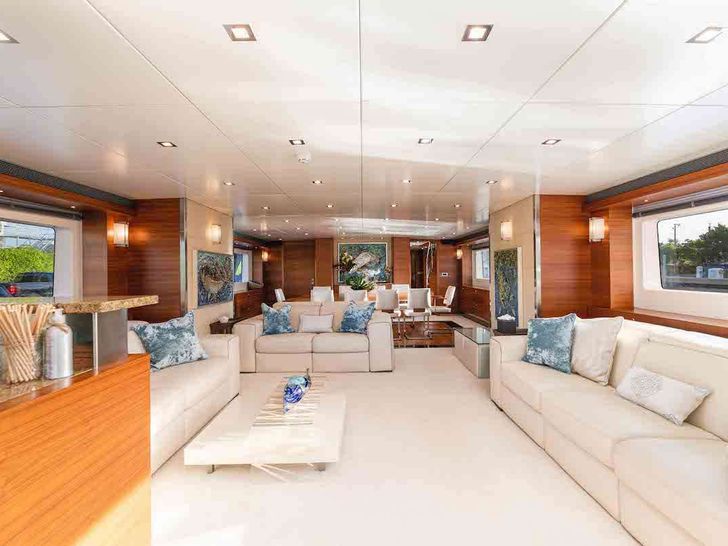 SEA AXIS - Heesen 125,main saloon