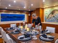 SEA AXIS Heesen 125 - main dining area SEA AXIS Heesen 125 - main dining area