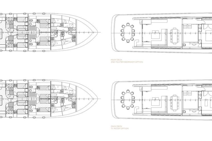 Layout for SUMMER FUN - yacht layout