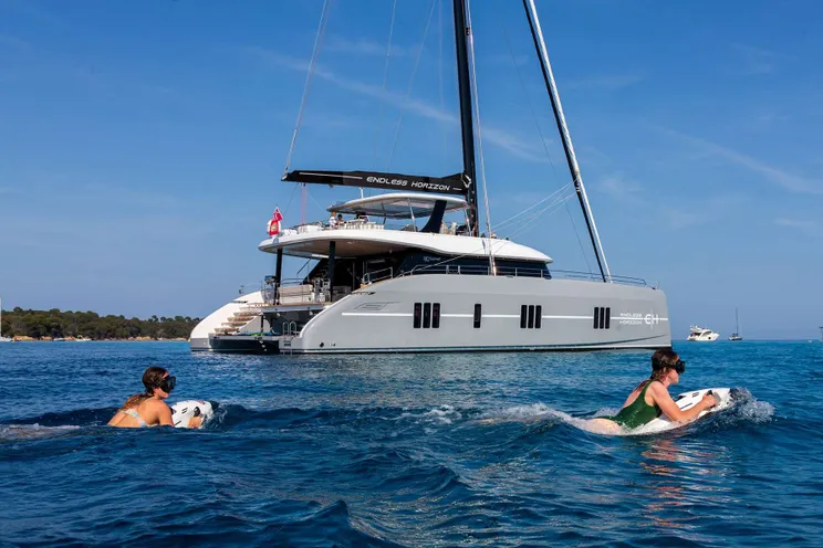 Charter Yacht ENDLESS HORIZON - Sunreef 80 - 4 Cabins - Tortola - Anegada - Virgin Gorda - BVI - Caribbean