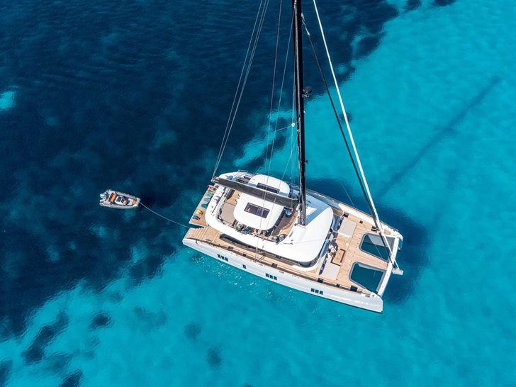 ENDLESS HORIZON Sunreef 80 - aerial shot ENDLESS HORIZON Sunreef 80 - aerial shot