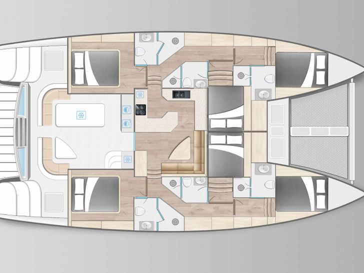 BAREFEET RETREAT Royal Cape 57 - layout BAREFEET RETREAT Royal Cape 57 - layout